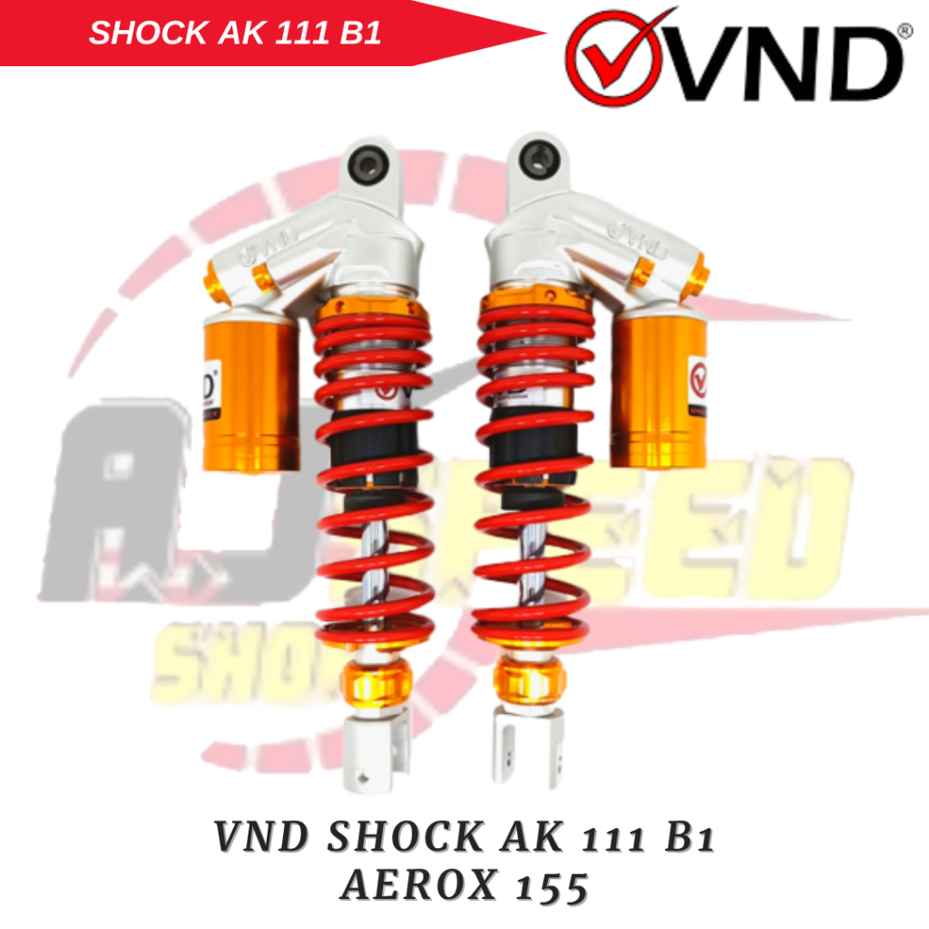 Jual VND Shock Shockbreaker AK 111 B1 Tabung Atas Aerox 155 All New