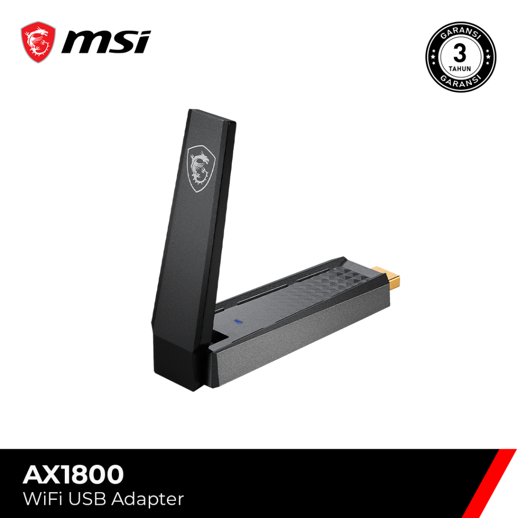 Jual MSI AX1800 WiFi USB Adapter Dongle Shopee Indonesia