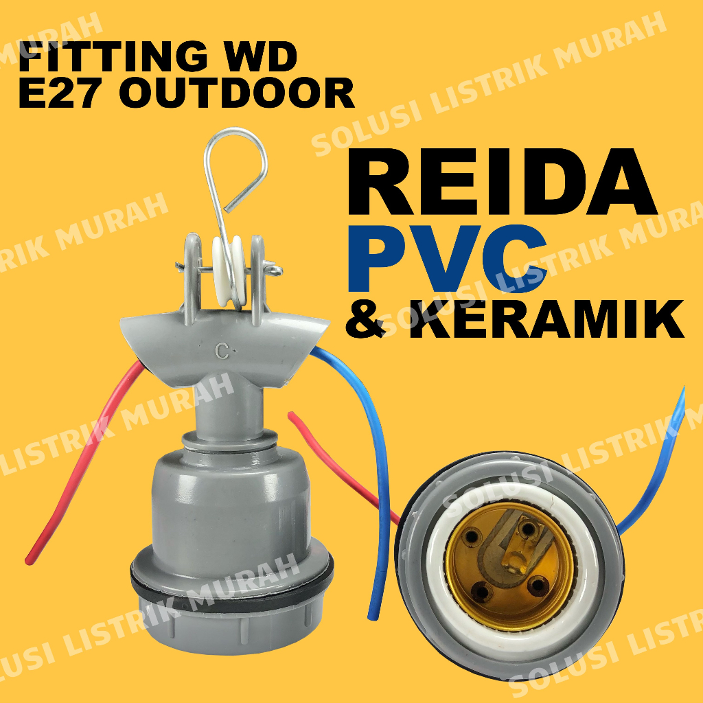 Jual Fitting Gantung Lampu Jalan Fitting Besi Keramik Outdoor Fitting