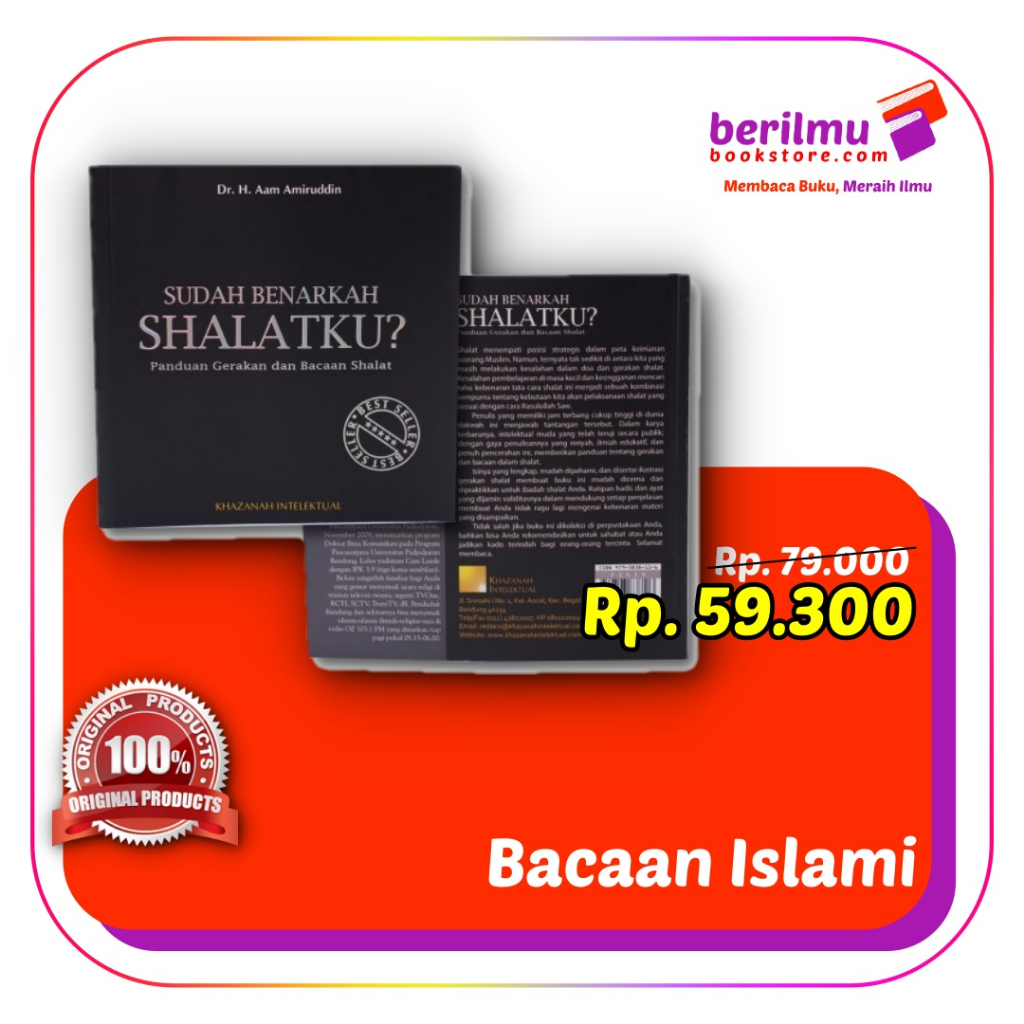 Jual Buku Sudah Benarkah Shalatku Panduan Gerakan Dan Bacaan Shalat