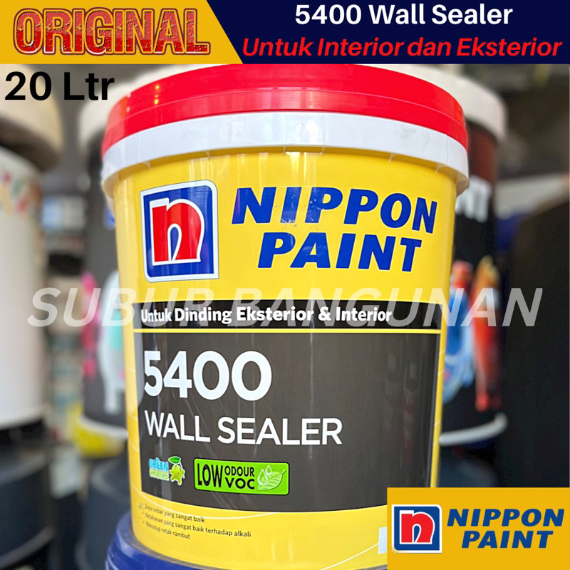 Jual Nippon Paint Wall Sealer Cat Dasar Tembok Interior Exterior