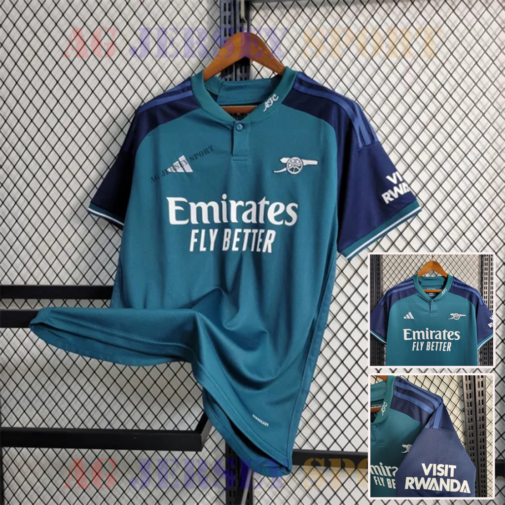 Jual JERSEY SEPAK BOLA ARSENAL 3RD 2023 2024 NEW SEASON GRADE ORI