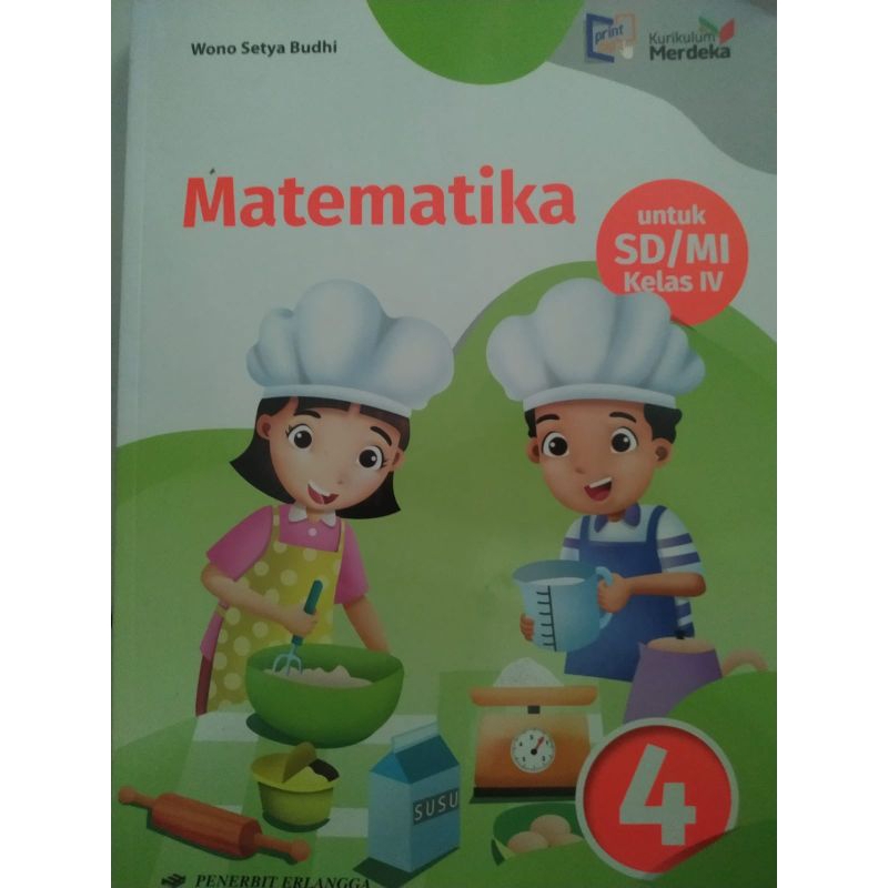 Jual KURIKULUM MERDEKA MATEMATIKA KELAS 4 Shopee Indonesia