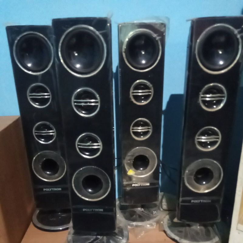 Jual Speaker Tower Polytron 24 32 Speaker Pasif Shopee Indonesia