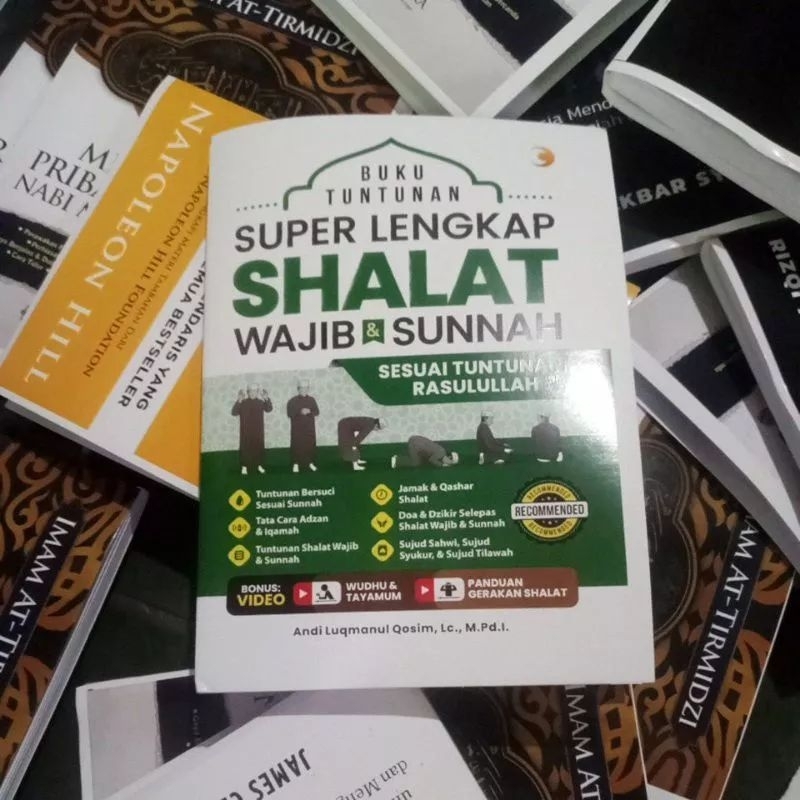 Jual Buku Tuntunan Super Lengkap SHALAT Wajib Sunnah Shopee Indonesia