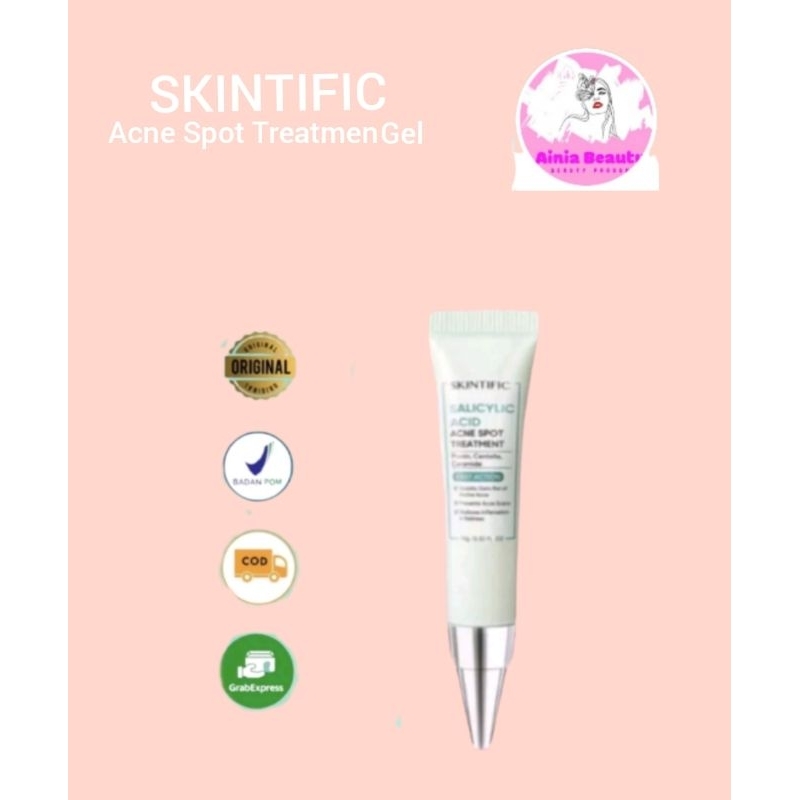 Jual Skintific Salicylic Acid Acne Spot Treatment Gel Shopee Indonesia