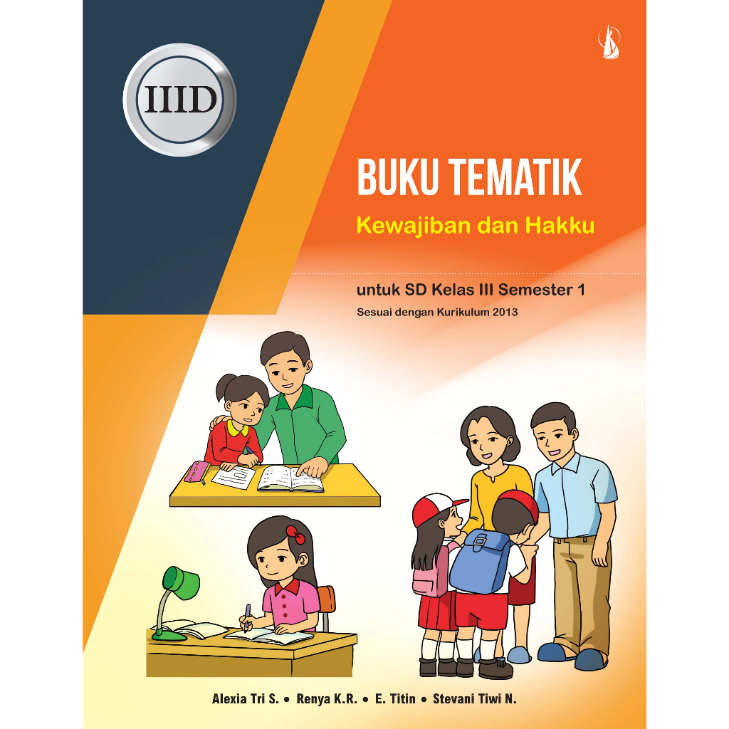 Jual Buku Tematik K Sd Iii D Semester Kewajiban Dan Hakku