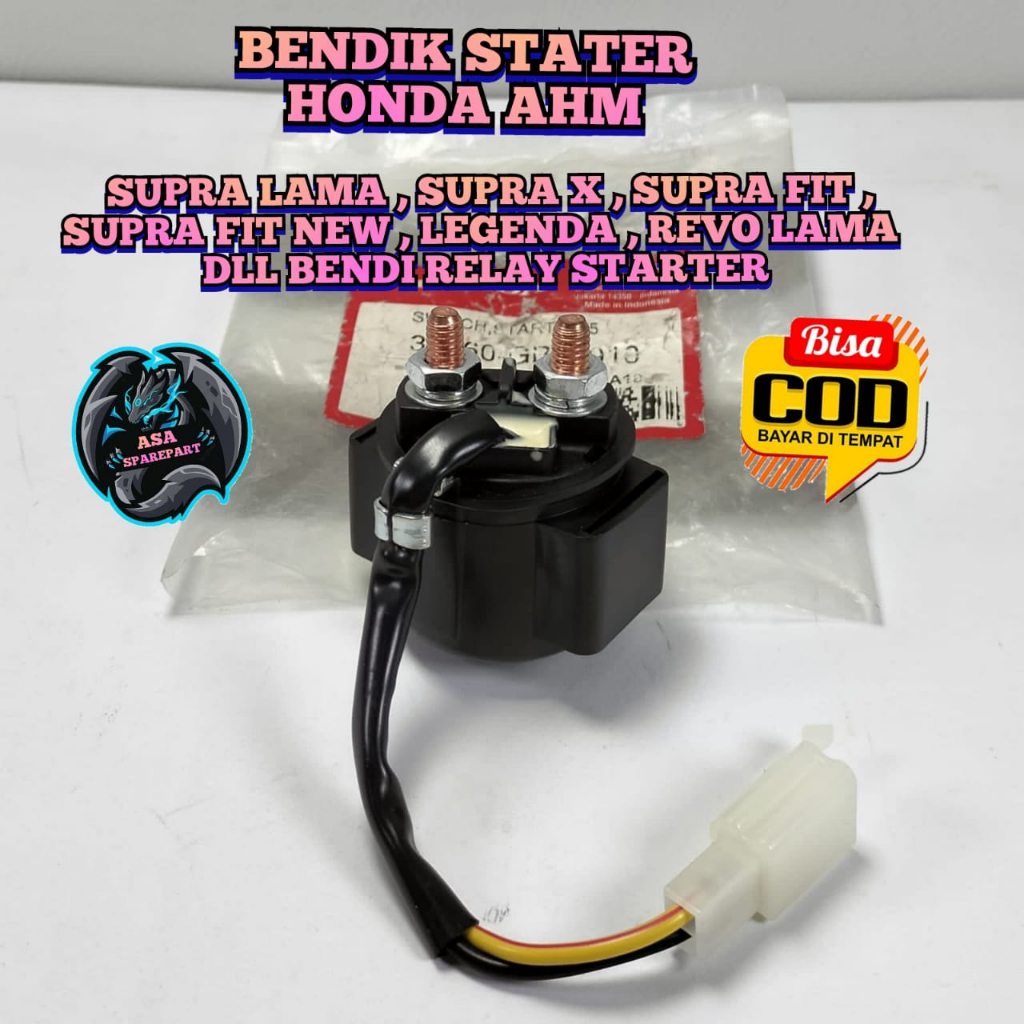 Jual Bendik Stater Gn Asli Original Motor Honda Supra Lama Supra X