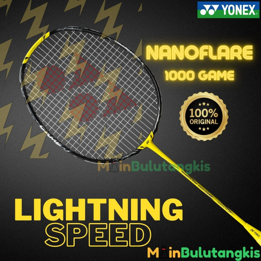 Jual Raket Badminton Yonex Nanoflare Game Original Shopee Indonesia