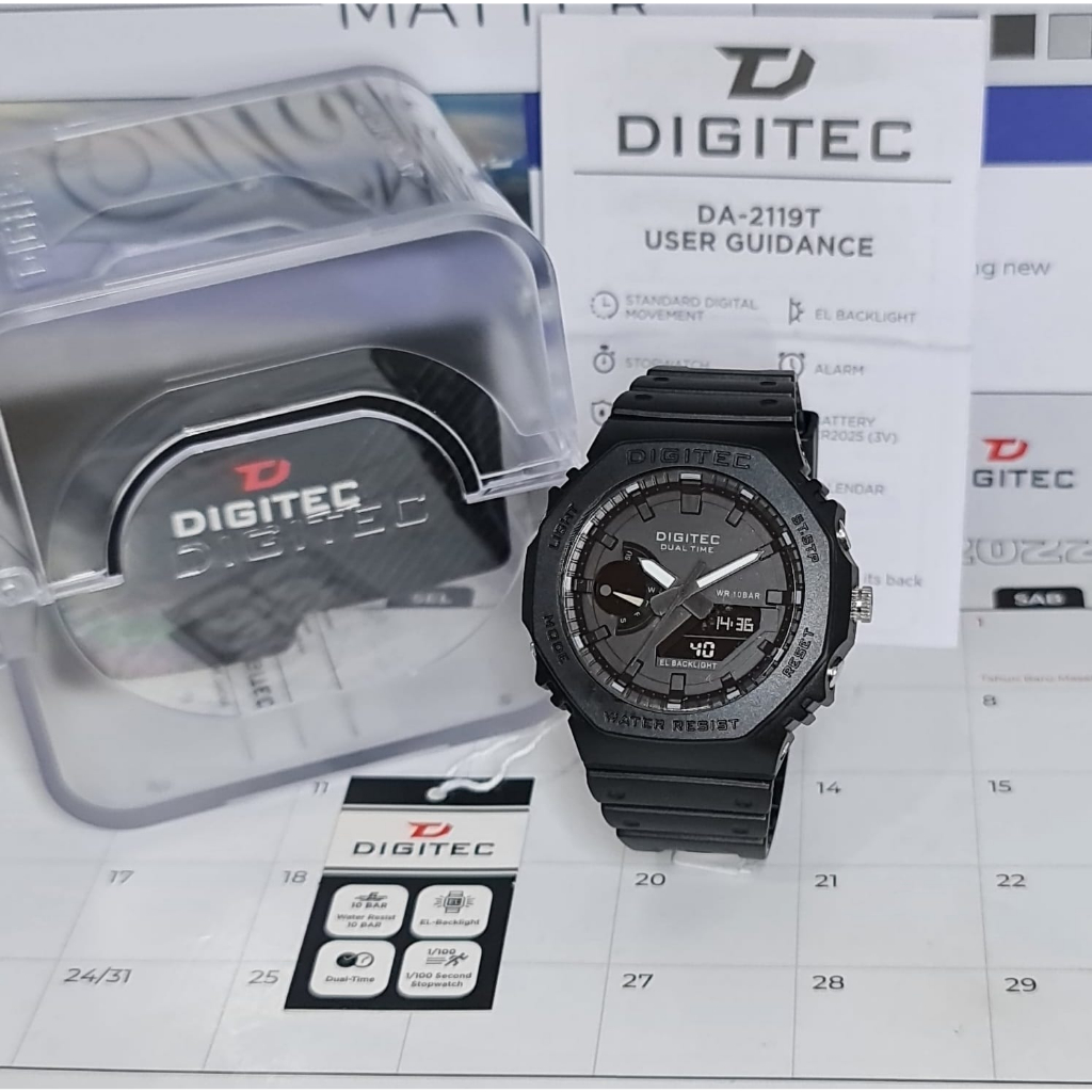 Jual Jam Tangan Pria Digitec Da Da Digitec Analog