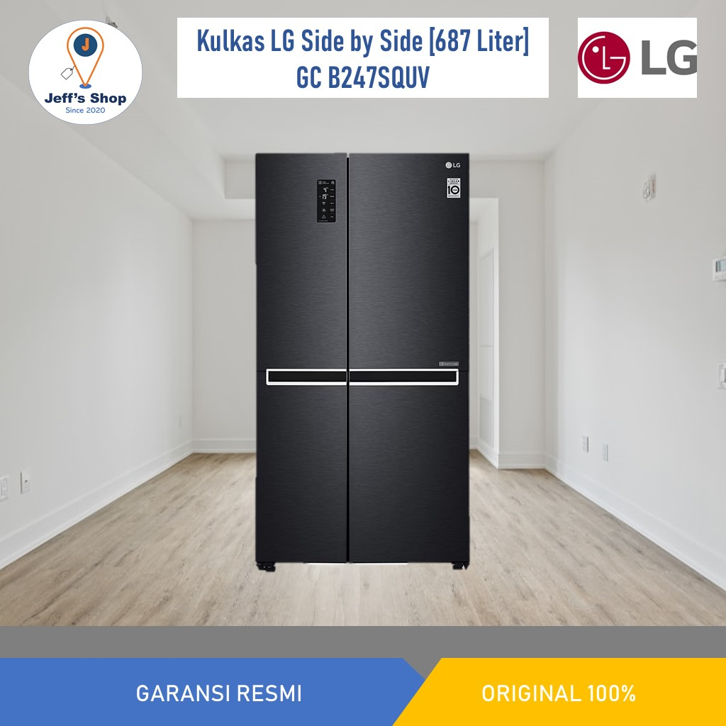 Jual LG Kulkas Side By Side 687 Liter GC B247SQUV Shopee Indonesia