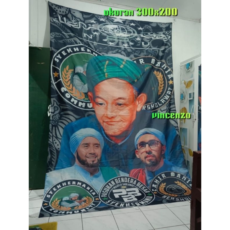 Jual Ready Langsung Kirim Pr M Bendera Syekhermania Bendera Custom