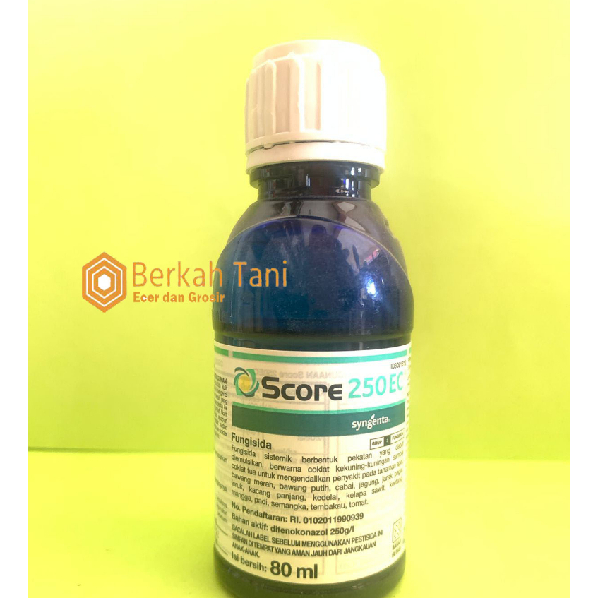 Jual SCORE 250EC 80ML ORIGINAL FUNGISIDA ZPT PENGENDALI PENYAKIT