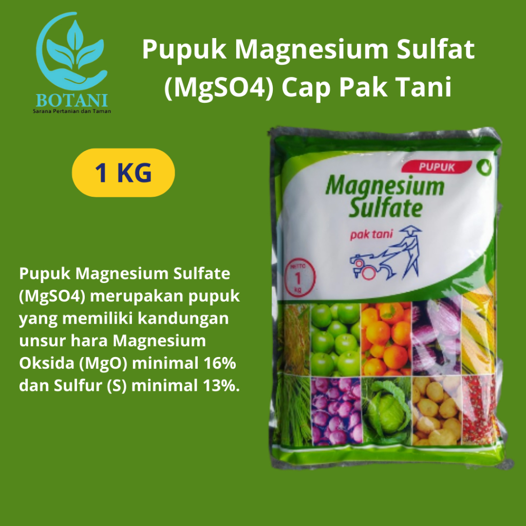 Jual Pupuk Magnesium Sulfat Mgso Cap Pak Tani Kg Shopee Indonesia