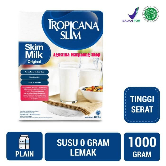 Jual Tropicana Slim Skim Milk Original G Shopee Indonesia