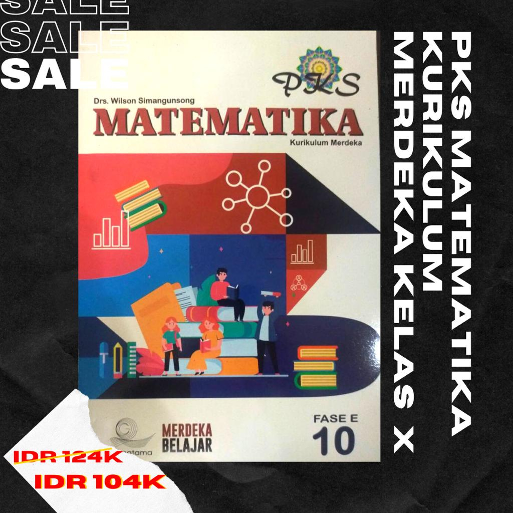 Jual Baru Kurikulum Merdeka Buku Pks Matematika Kelas Shopee