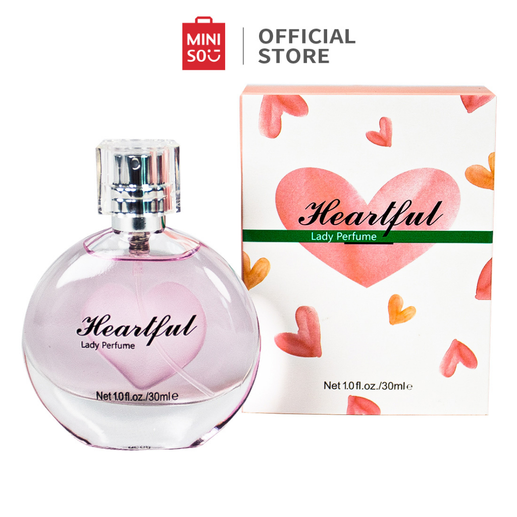 Jual MINISO Parfum Wanita Heartful Lady Perfume EDT 30ml Minyak Wangi