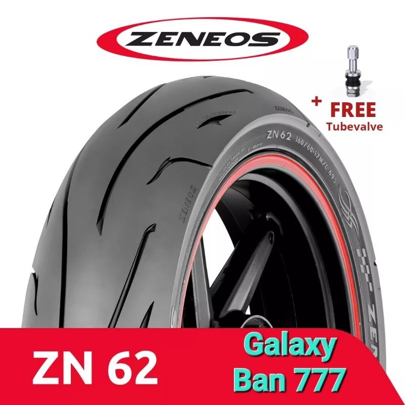 Jual Ban Motor Zeneos ZN62 110 70 17 ZN 62 Tubeless Shopee