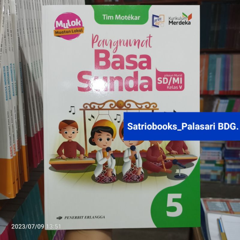 Jual PANGRUMAT BASA SUNDA KELAS 5 SD KURIKULUM MERDEKA PENERBIT