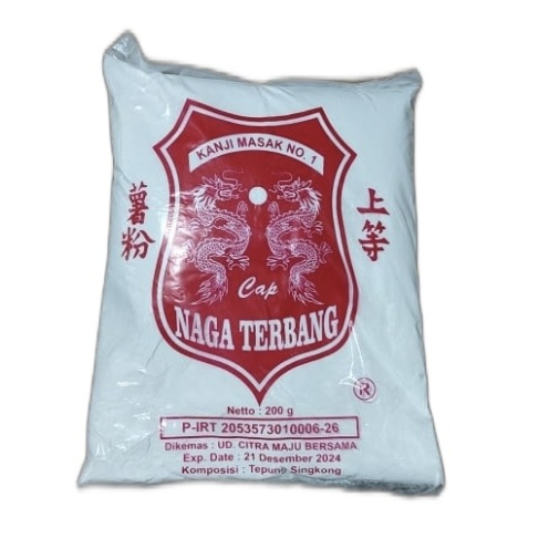 Jual Gram Tepung Tapioka Cap Naga Terbang Bahan Bakso Kanji