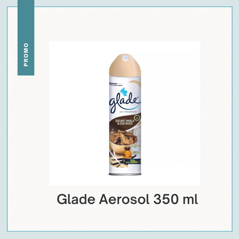 Jual Glade Aerosol Elegant Vanilla Oud Wood 350 Ml Shopee Indonesia