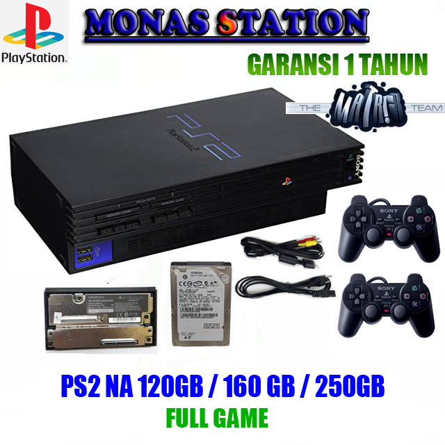 Jual Ps Playstation Fat Matrix Hdd Na Gb Gb Gb Full Game