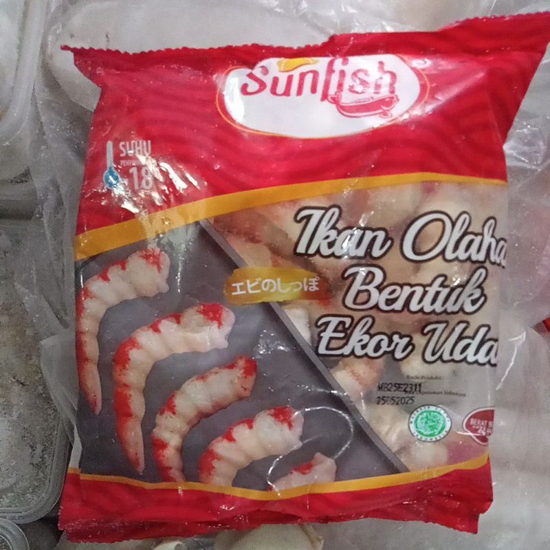 Jual Sunfish Ikan Olahan Bentuk Ekor Udang Shopee Indonesia