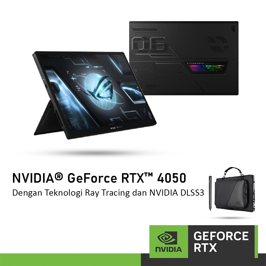 Jual ASUS ROG FLOW Z13 GZ301VU TOUCH GeForce RTX 4050 I9 13900H 16GB