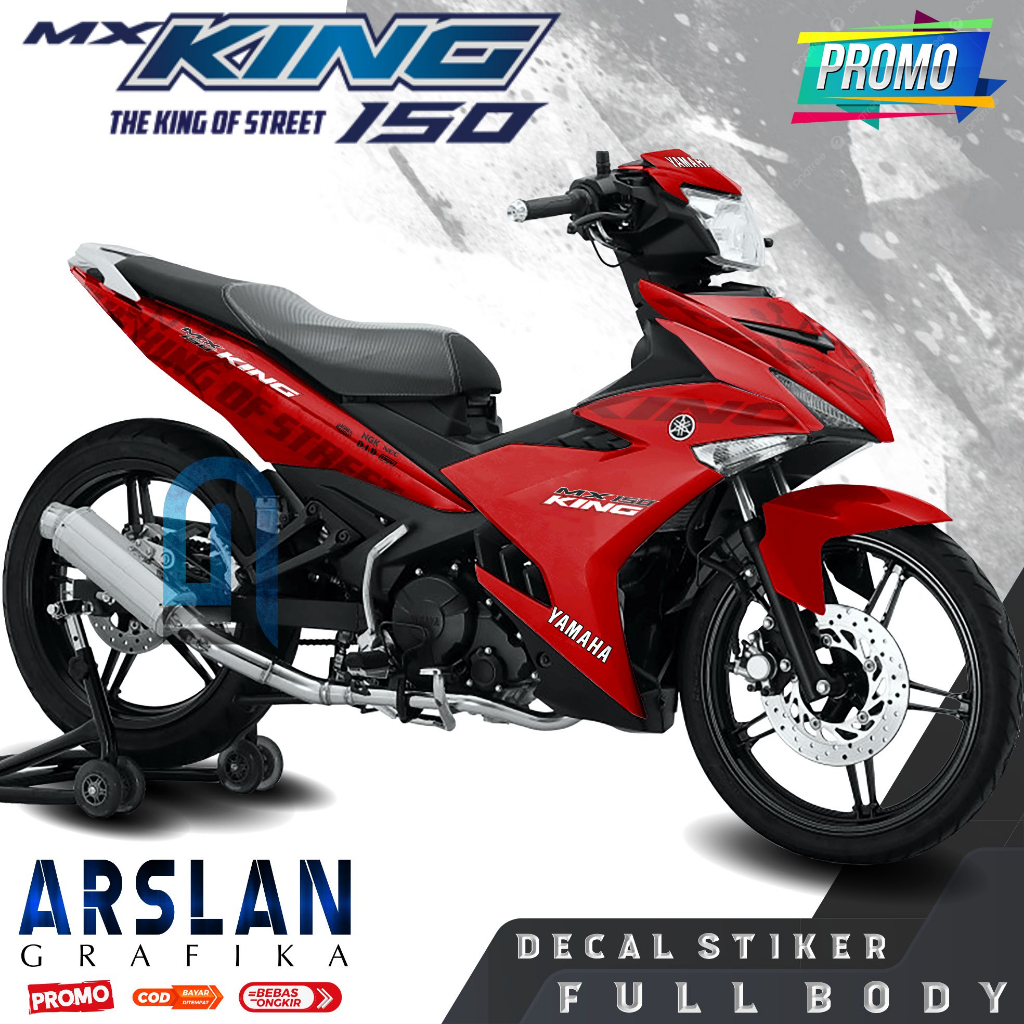 Jual Decal MX KING Full Body Stiker Full Body MX KING 150 Variasi