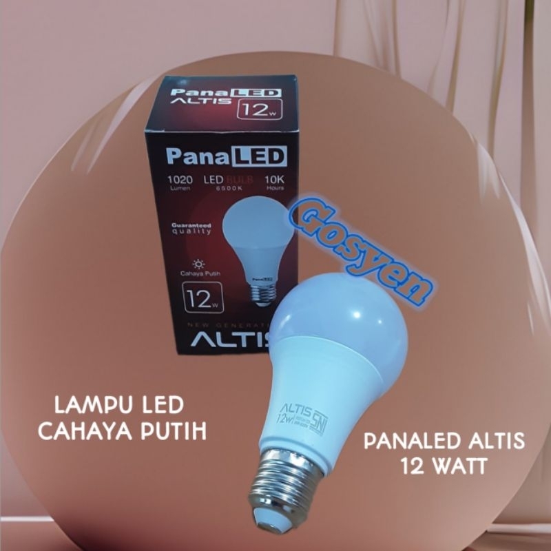 Jual Lampu Led Cahaya Putih Panaled Altis Shopee Indonesia