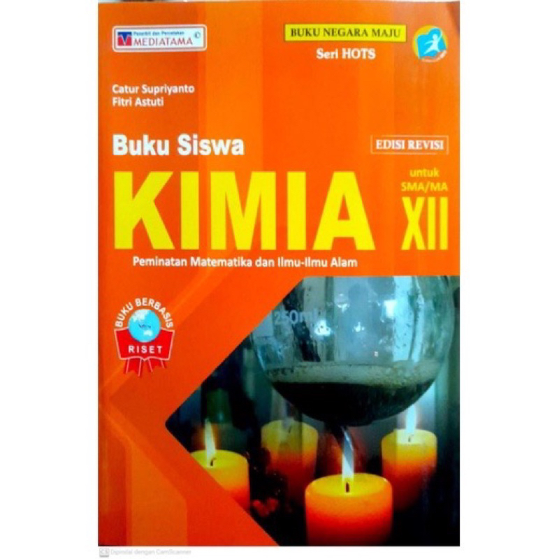 Jual Buku Siswa Kimia Kelas Xii Sma K Revisi Mediatama Shopee