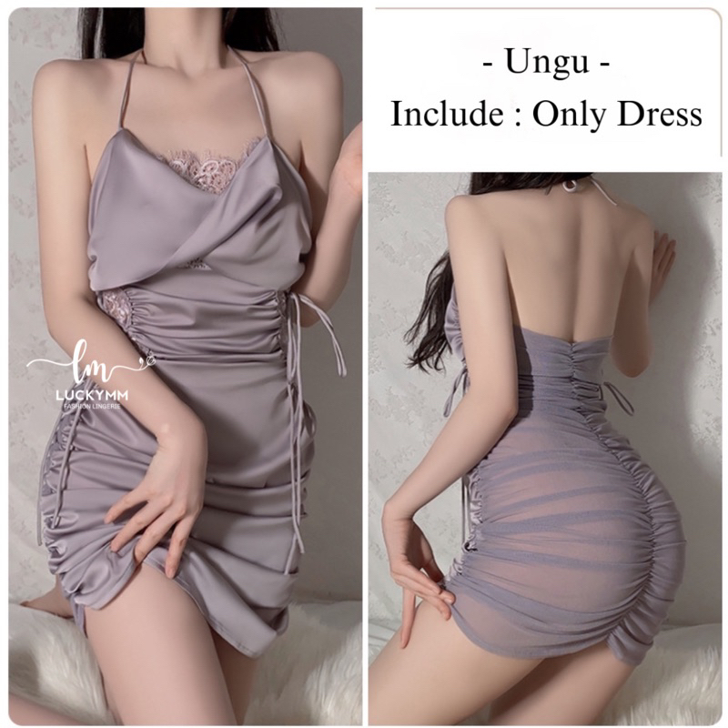 Jual Luckymm Lingerie Dress Babydoll Sexy Baju Tidur Dinas Sexy Wanita