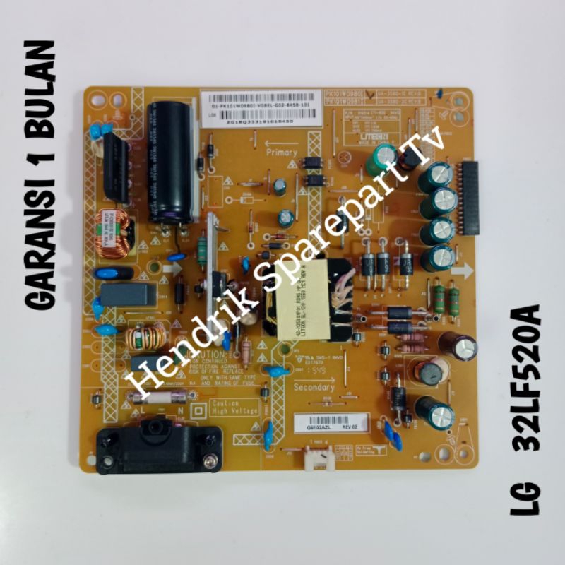 Jual MESIN TV REGULATOR PSU POWER SUPPLY TV LG 32LF520A Shopee