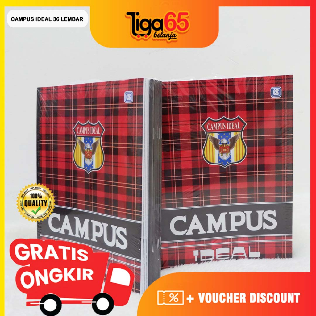 Jual 365 Buku Tulis Campus Ideal 36 Lembar 10PCS Ukuran BOXY Shopee