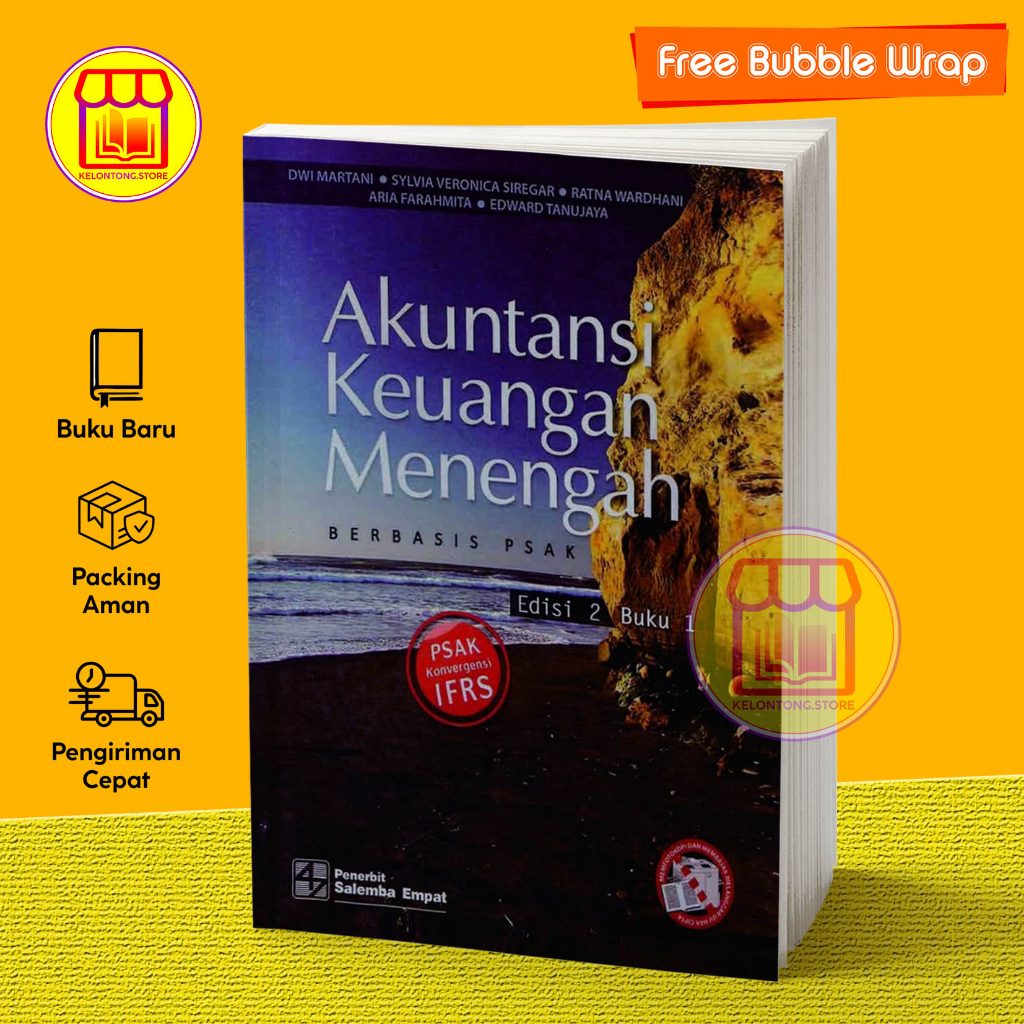 Jual Akuntansi Keuangan Menengah Berbasis PSAK Edisi 2 Buku 1 Dwi