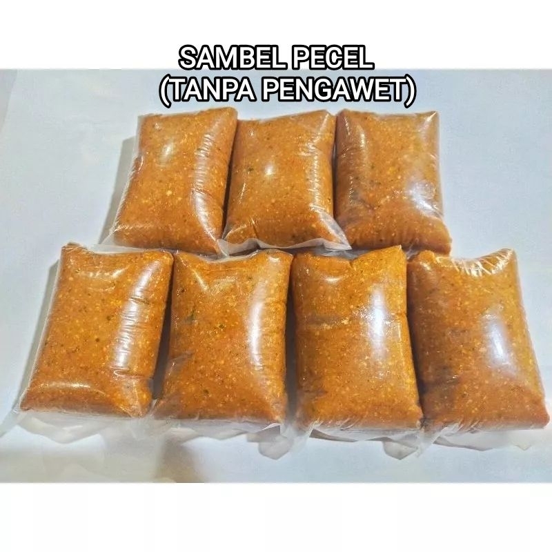 Jual Sambel Pecel Bumbu Pecel Alami Tanpa Campuran Pengawet