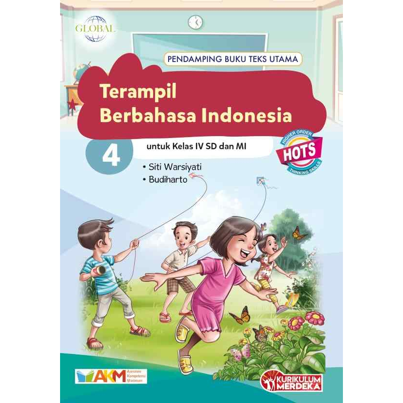 Jual Buku Paket SD MI Kelas 4 AKM HOTS Kurikulum Merdeka Global