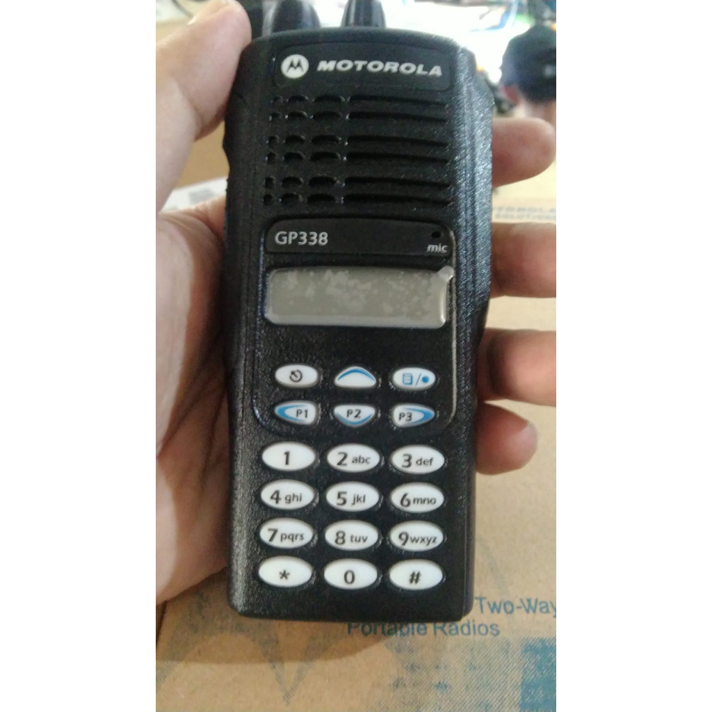 Jual Ht Motorola Gp Uhf Original Made In Malaysia Frekuensi Uhf