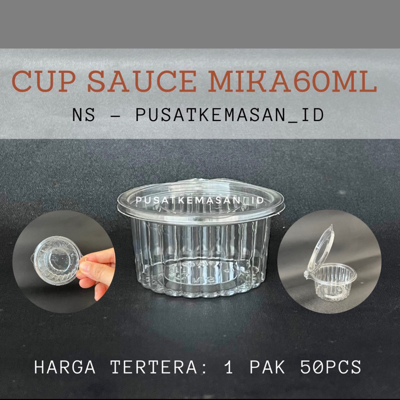 Jual Cup Ns Sauce Jelly Ager Dessert Mika Sambal Pudding Saus Ketcup