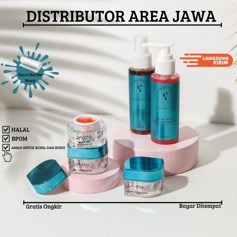 Jual Paket Acne Daviena Skincare Shopee Indonesia