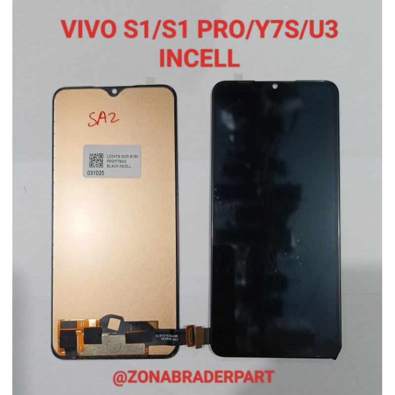 Jual Lcd Vivo S S Pro Y S U Oled Braderparts Incell Shopee Indonesia