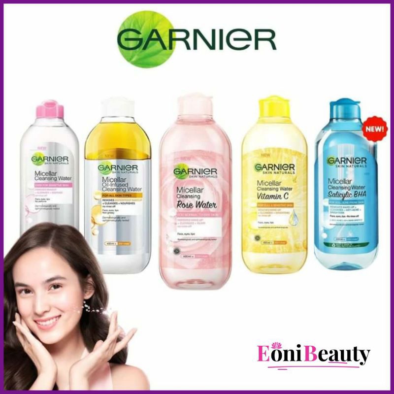 Jual Garnier Micellar Cleansing Water Micellar Oil Infused Pink