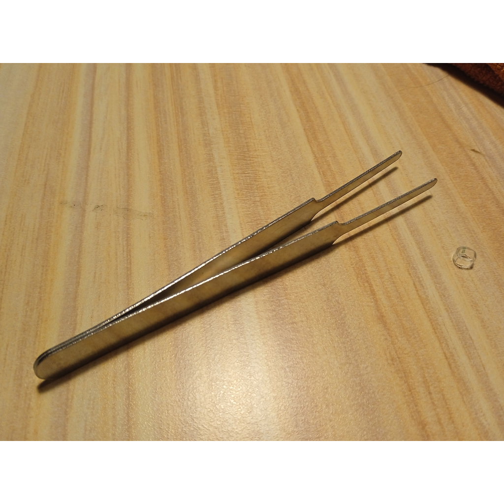 Jual Pinset Lurus Pingset Penjepit Ujung Tumpul Tweezer Tweezers Medis