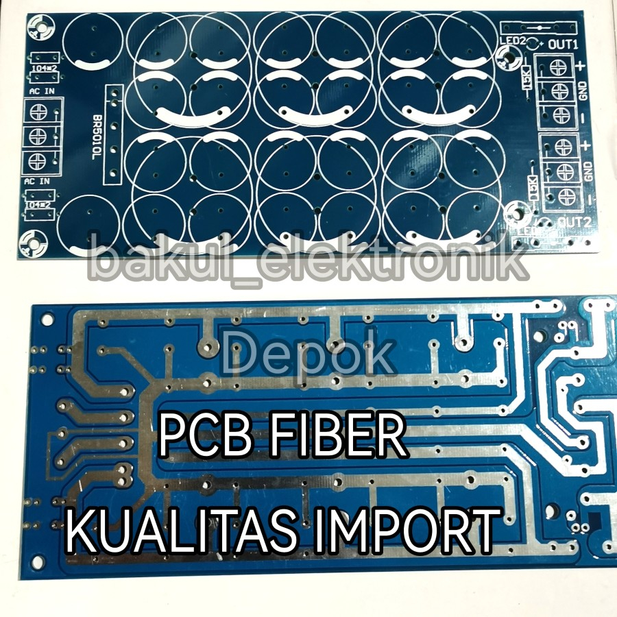 Jual Pcb Psu Capacitor Bank Psu Amplifier Pcb Fiber Fr Shopee Indonesia