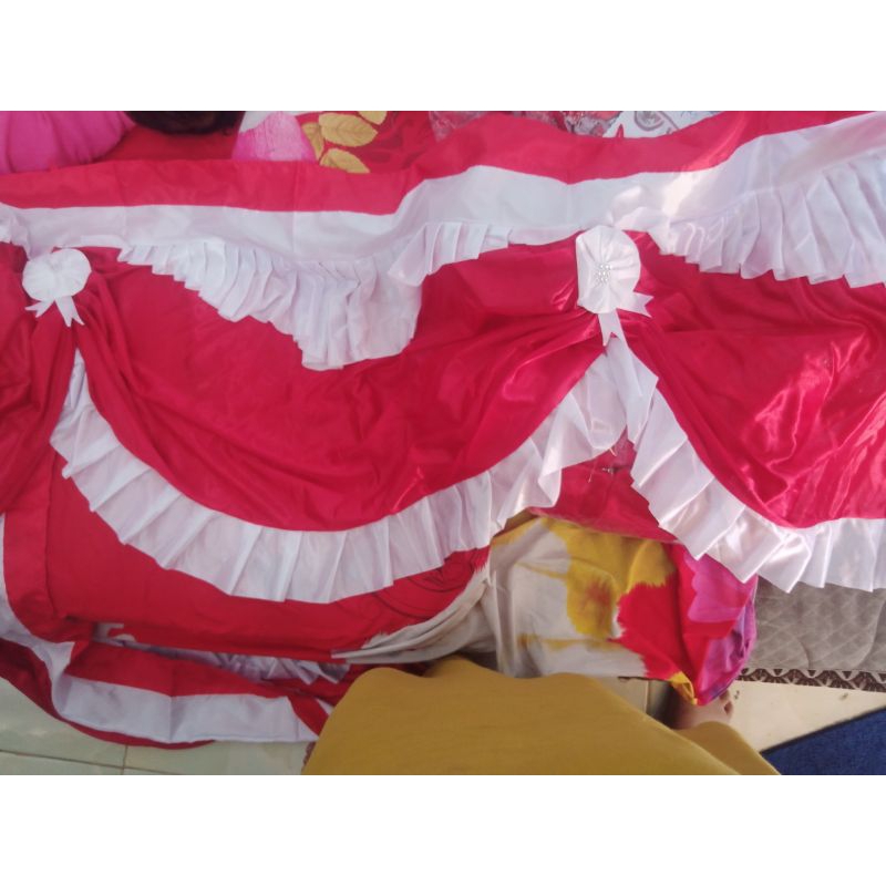 Jual Umbul Umbul Bendera Gelombang Resplang Merah Putih 5 Meter 5