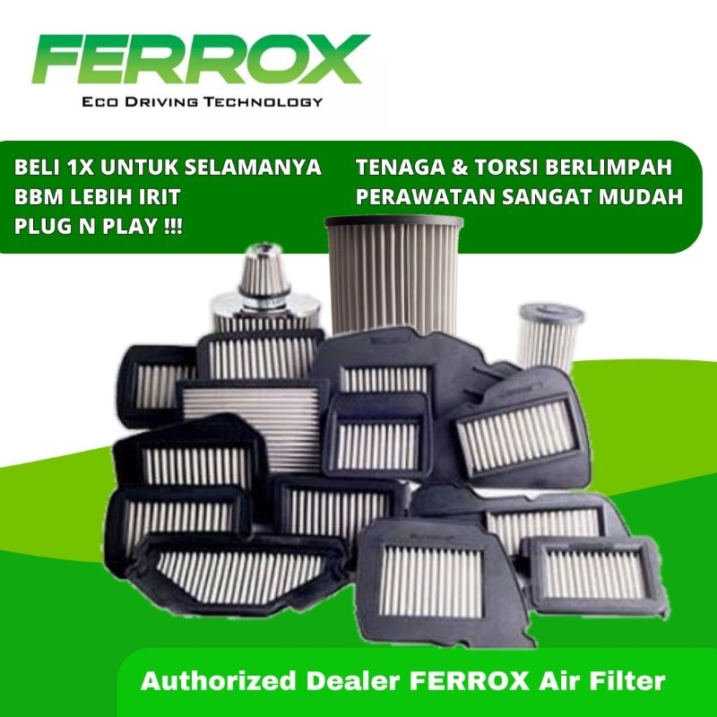 Jual FERROX Filter Udara Yamaha NMAX Aerox 155 VVA Fazzio Grand Filano