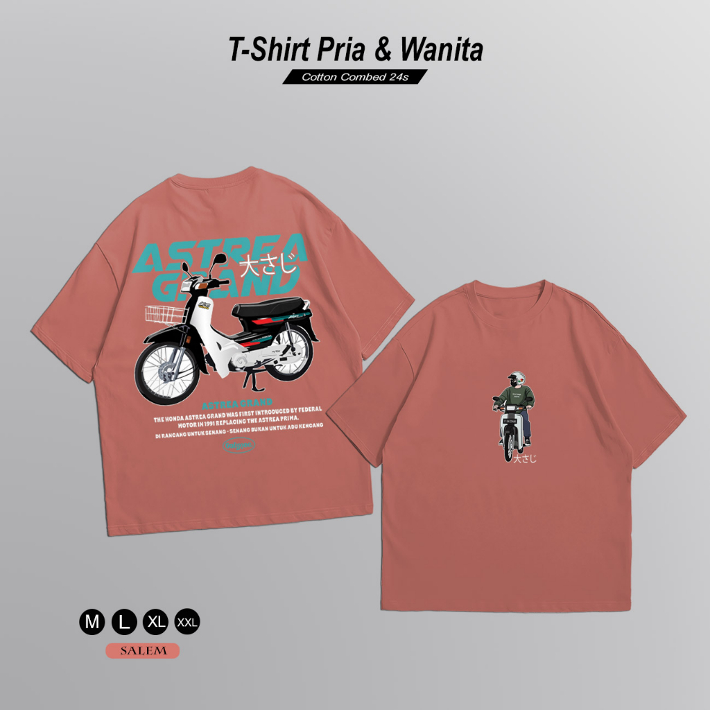 Jual Kaos Distro Motif Desain Astrea Grand C Klasik Viral Terbaru T