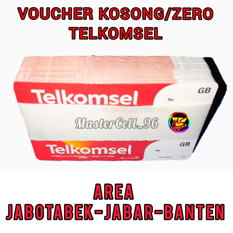 Jual Voucher Kosong Telkomsel Jabotabek Jabar Ex Shopee Indonesia