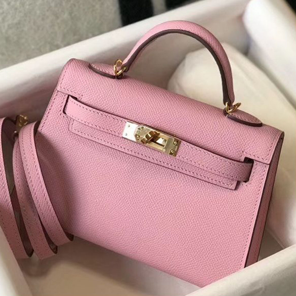 Jual Free Box Tas Herms Kelly Size Pink Peach Premium Tas