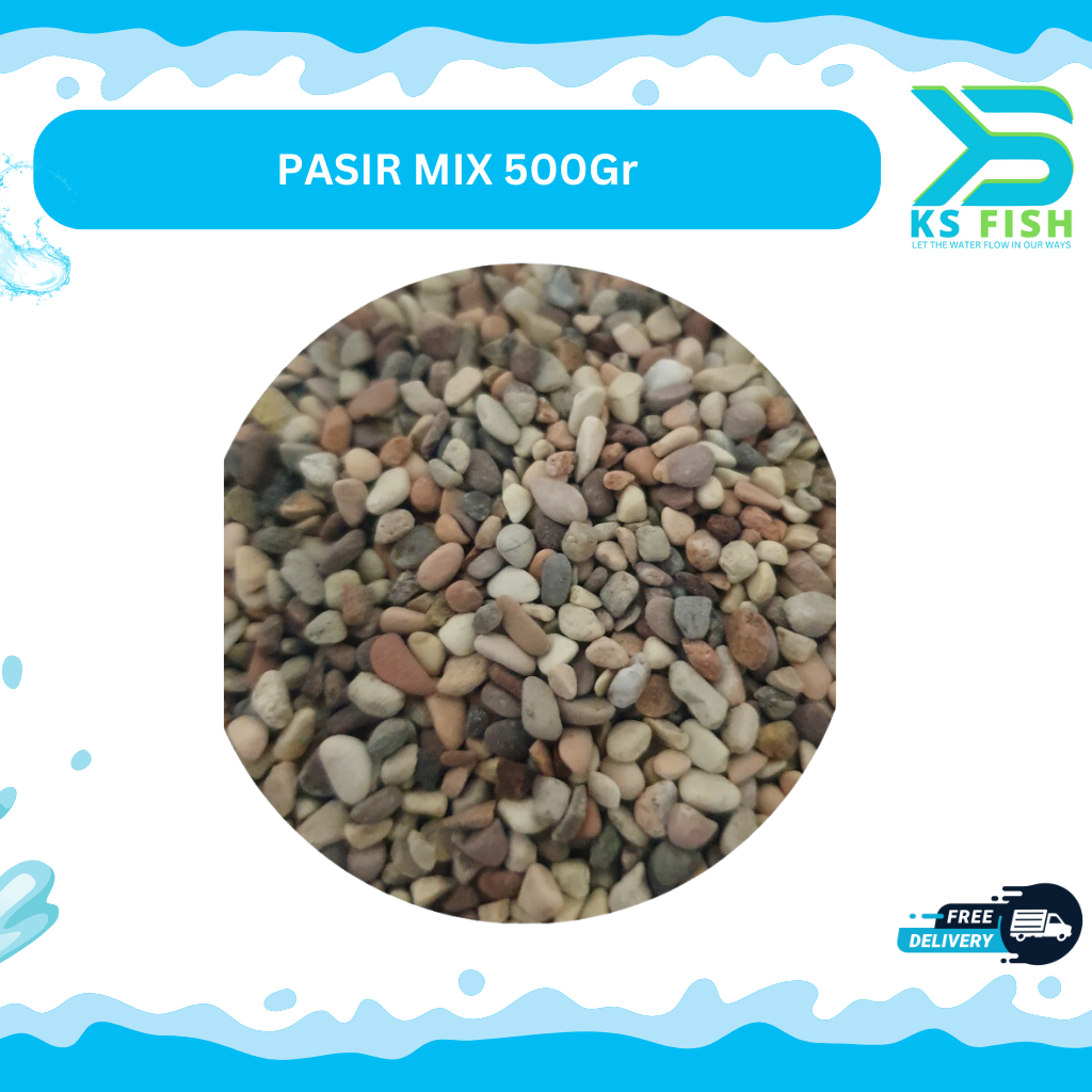 Jual Pasir Mix Pancawarna Panca Warna Hias Dasar Aquarium Aquascape